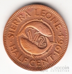 Сьерра-Леоне 1/2 цента 1964 (proof) [2]