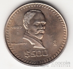 Мексика 500 песо 1987