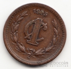 Мексика 1 сентаво 1905