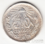 Мексика 50 сентаво 1907