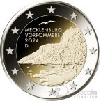 Германия 2 евро 2024 Мекленбург-Передняя Померания G