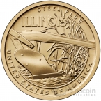 США 1 доллар 2024 Американские инновации - Illinois P