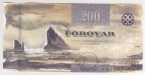Дания - Фарерские острова 200 крон 2011
