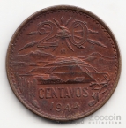 Мексика 20 сентаво 1944