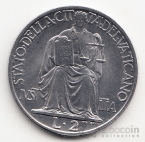 Ватикан 2 лиры 1942 [2]