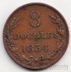 Гернси 8 дублей 1834 [2]