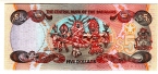 Багамские острова 5 долларов 2001