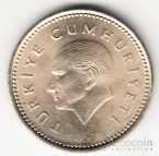 Турция 2500 лир 1991