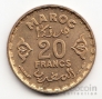 Марокко 20 франков 1952 [2]