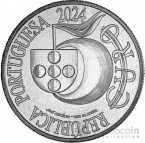 Португалия 5 евро 2024 500 лет со дня рождения Луиса де Камоэнса