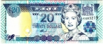Фиджи 20 долларов 2002