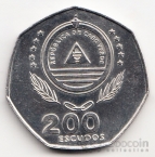 Кабо-Верде 200 эскудо 1995 20 лет Независимости [2]
