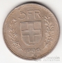 Швейцария 5 франков 1986