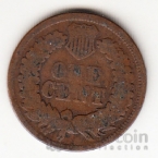 США 1 цент 1866