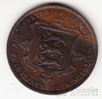 Джерси 1/13 шиллинга 1870