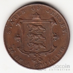 Джерси 1/26 шиллинга 1844