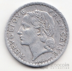Франция 5 франков 1952