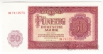 ГДР 50 марок 1955