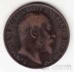 Великобритания 1 пенни 1904 (Бронза)