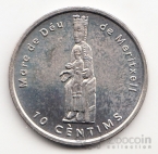Андорра 10 сентим 2003