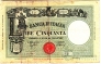  50  1943 Banca D'Italia Ire Cinquanta