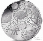 Франция 10 евро 2025 Космическая одиссея - Тома Песке (коробка)