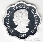 Канада 15 долларов 2012 Год даркона (коробка)