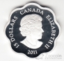 Канада 15 долларов 2011 Год Кролика (коробка)