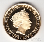 Гибралтар 1 крона 2020 Вторая Мировая война - Их звездный час бомбардировка Лондона