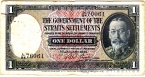 Стрейтс-Сеттлментс 1 доллар 1935
