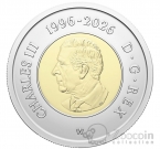 Канада 2 доллара 2026 30-я годовщина чеканки монет 2 доллара