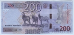 Намибия 200 долларов 2025