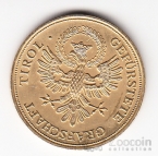 Австрия 20 шиллингов 1992 Тироль - Герб