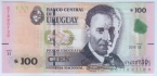 Уругвай 100 песо 2019