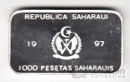 Республика Конго 1000 франков 1997 Чемпионат по футболу во Франции №4