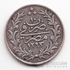 Египет 5 гирш 1884