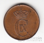 Дания 2 оре 1886