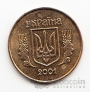 Украина 25 копеек 2001