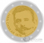 Словения 2 евро 2026 150 лет со дня рождения Ивана Цанкара