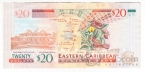 Восточно-Карибские Территории 20 долларов 2015