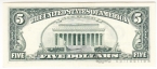 США 5 долларов 1995