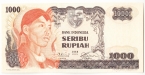 Индонезия 1000 рупий 1968