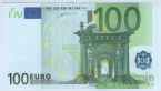 Италия 100 евро 2002 Дуйзенберг