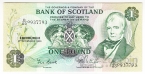 Шотландия 1 фунт 1984 Bank of Scotland