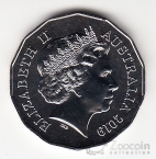 Австралия 50 центов 2019 Год Свиньи