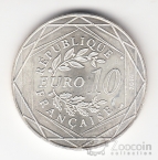 Франция 10 евро 2014 Времена года Братство - Весна