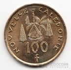 Новая Каледония 100 франков 2009