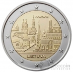 Литва 2 евро 2026 Город Каунас