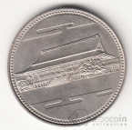 Япония 500 иен 1986 60 лет правления императора Хирохито