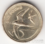 Остров Святой Елены 1 фунт 1984